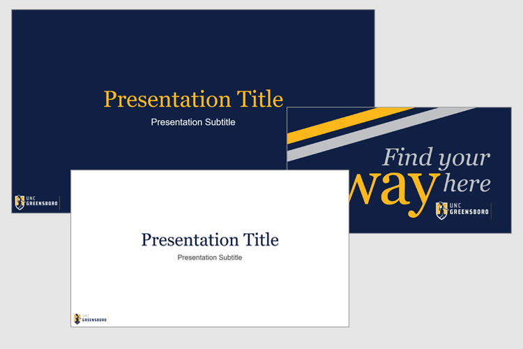 Examples of PowerPoint template.